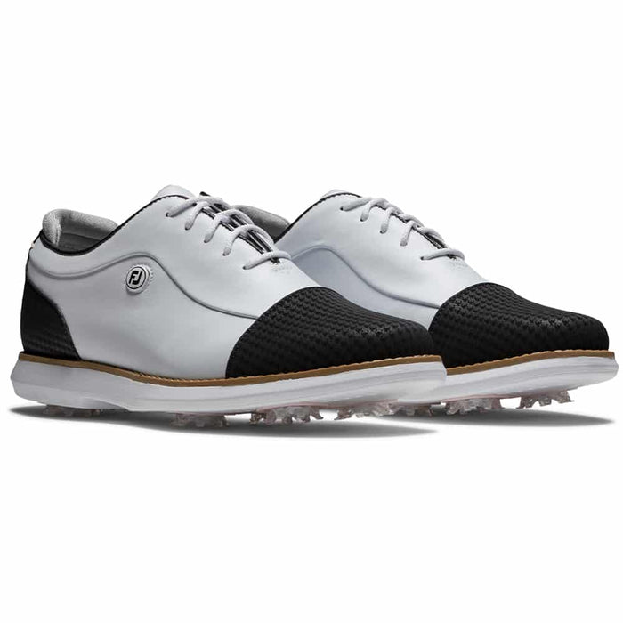 FootJoy Traditions Cap Toe Ladies Golf Shoes Front Angle