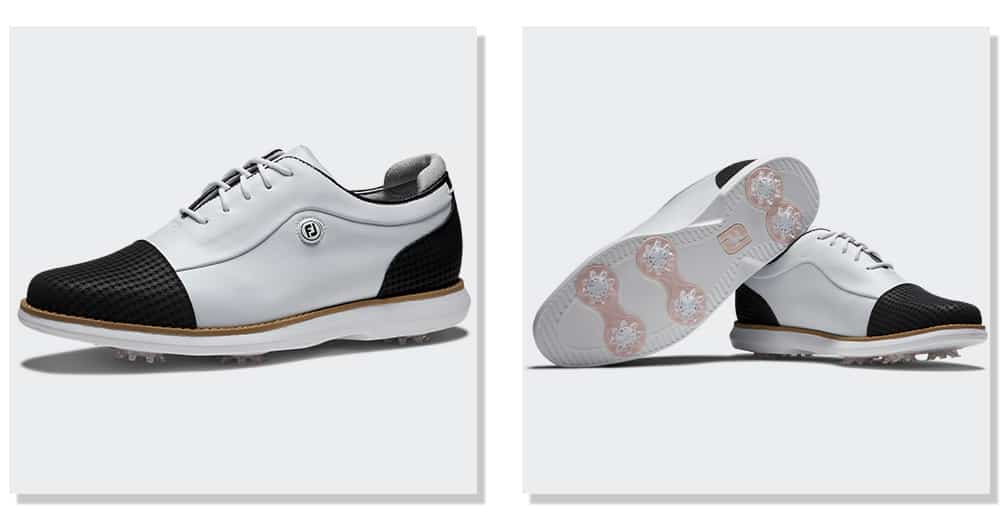 FootJoy Traditions Cap Toe Ladies Golf Shoes Featured