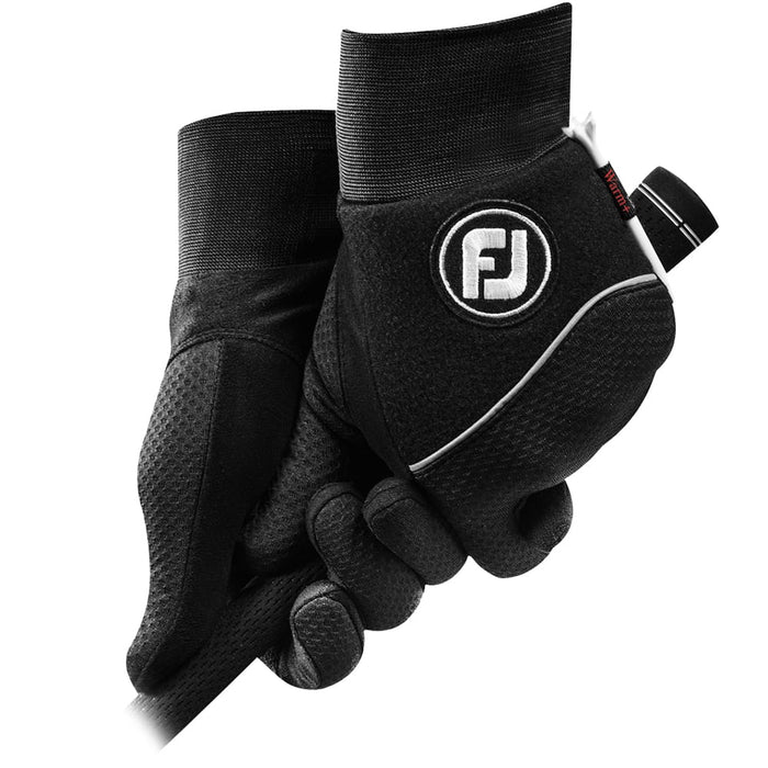 FootJoy WinterSof Golf Gloves Pair Black S - Main Image