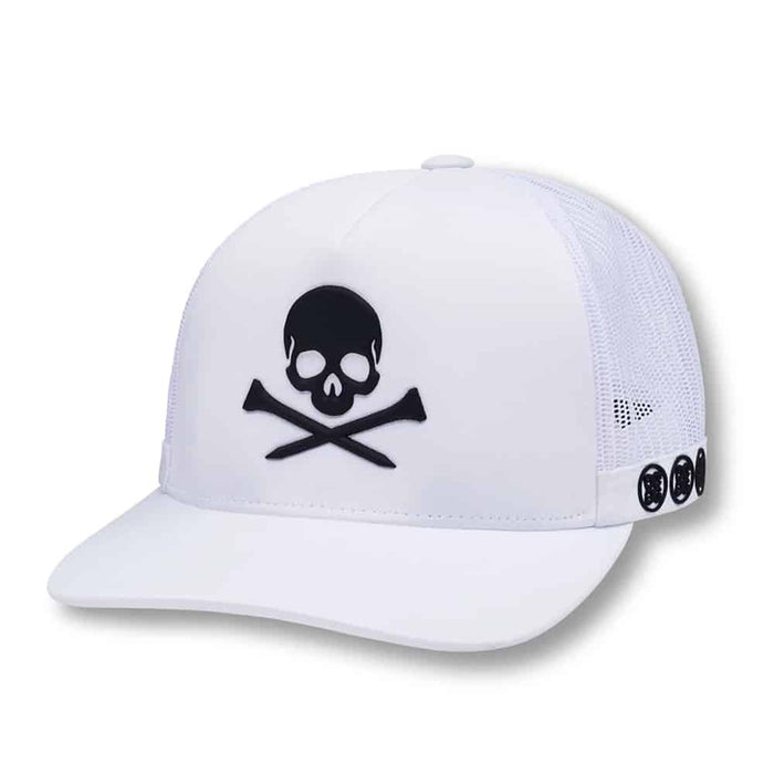G-Fore Skull And T's Trucker Cap Snow