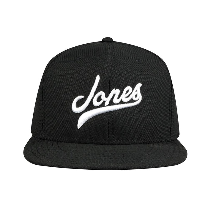 Jones Sportswear 3D Tech Flat Peak Cap Black
