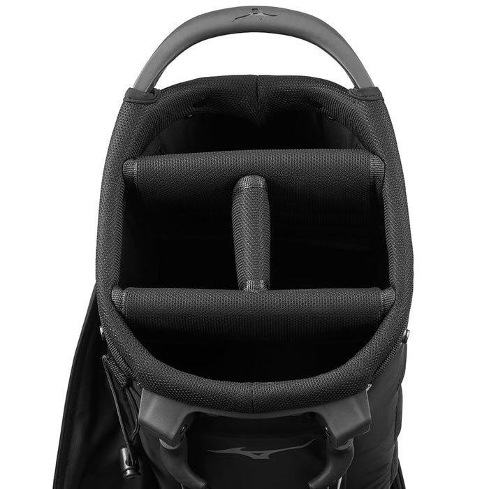 Mizuno 2022 BR-DRI Waterproof Stand Bag Black Top