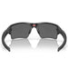 Oakley Flak 2.0 XL Sunglasses Matte Black Frame Prizm Black Lens Back View