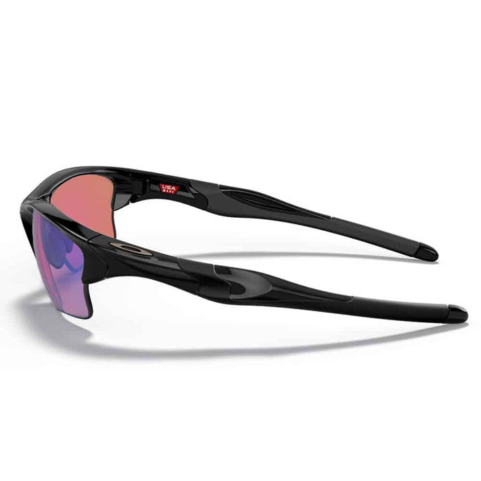 Oakley Half Jacket 2.0 XL Sunglasses Polished Black Frame With Prizm Golf Lens Side