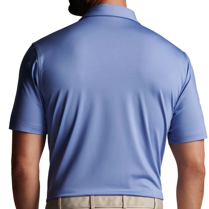 Peter Millar Mens Solid Jersey Polo Shirt