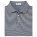 Peter Millar Jubilee Stripe Performance Jersey Polo Navy
