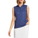 Peter Millar Ladies Perfect Fit Performance Sleeveless Polo Shirt Winners Circle Front