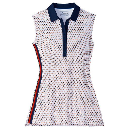 Peter Millar Ladies Perfect Fit Sleeveless Performance Polo Hot Toddies Front