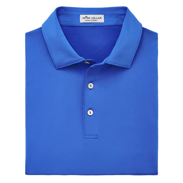 Peter Millar Solid Performance Polo Shirt True Blue