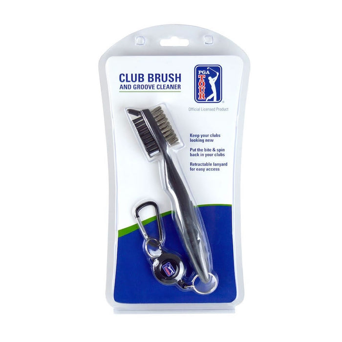 PGA Tour Deluxe Club Brush And Groove Cleaner