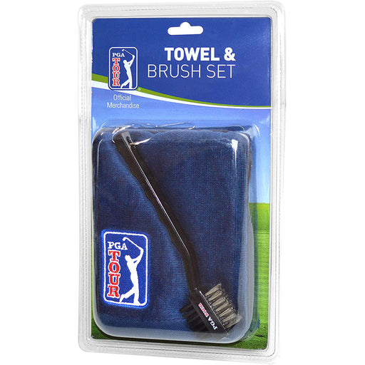 PGA Tour Towel And Brush Set Package