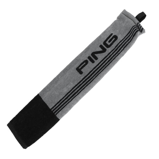 PING 214 Tri-Fold Towel Grey/ Black