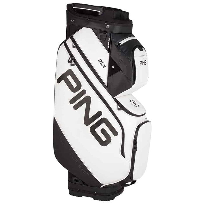 PING 191 DLX Cart Golf Bag White Side