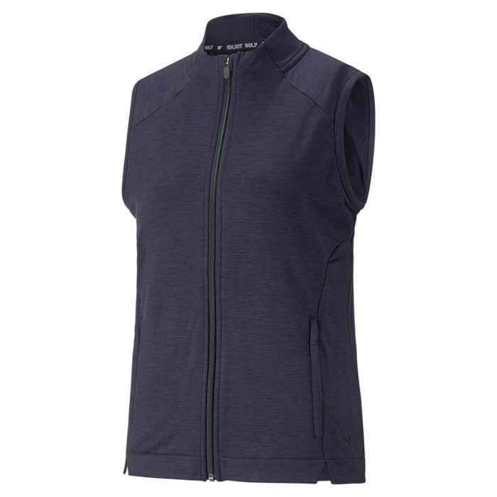 Puma Ladies Cloudspun Heather Full Zip Vest The House of Golf