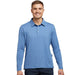 Solbari Active Long Sleeve Polo Shirt Ocean Blue