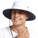 Solbari Traveller Broad Brim Hat UPF50+ White Model