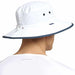 Solbari Traveller Broad Brim Hat UPF50+ White Back