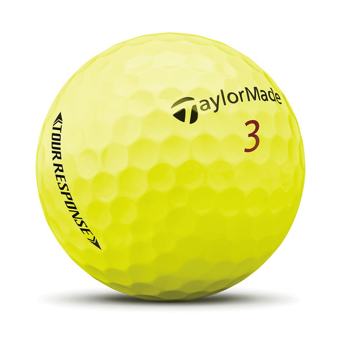 TaylorMade 2022 Tour Response Golf Balls Single Ball Yellow 