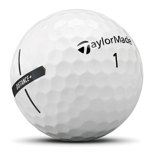 TaylorMade Distance+ Golf Balls Single Ball White 