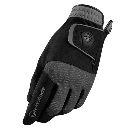 TaylorMade Rain Control Gloves Pair Black Front