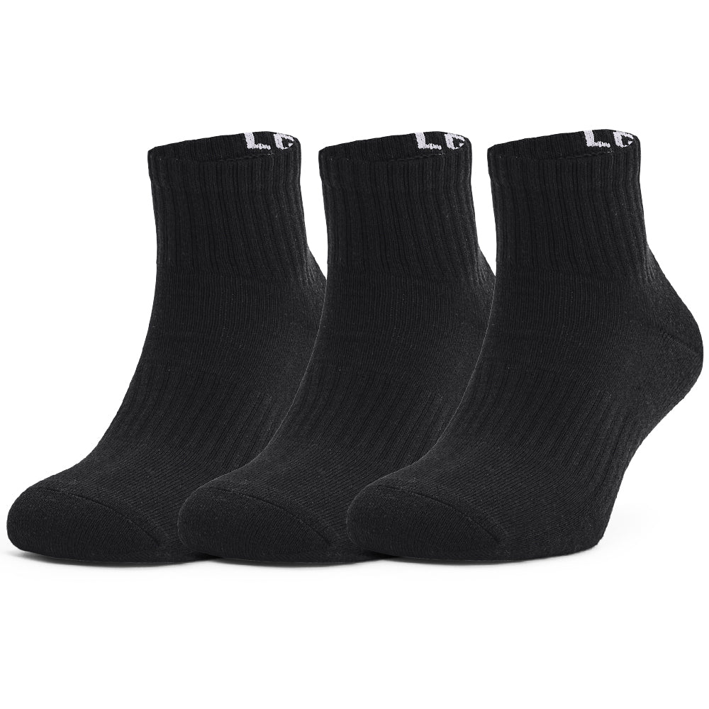 Under Armour Core Quarter Socks 3Pack — The House of Golf