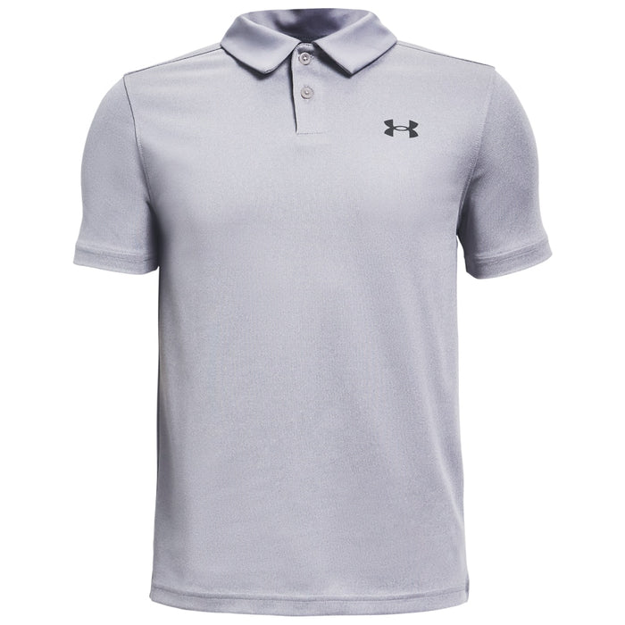 Gray under armour on sale polo