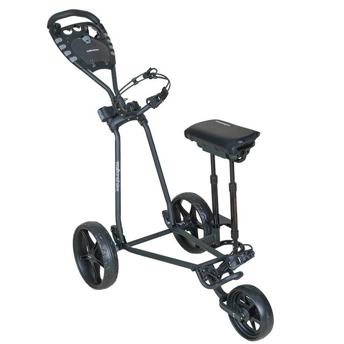 Walkinshaw Racer 4.0 Seated Golf Push Buggy Black Side