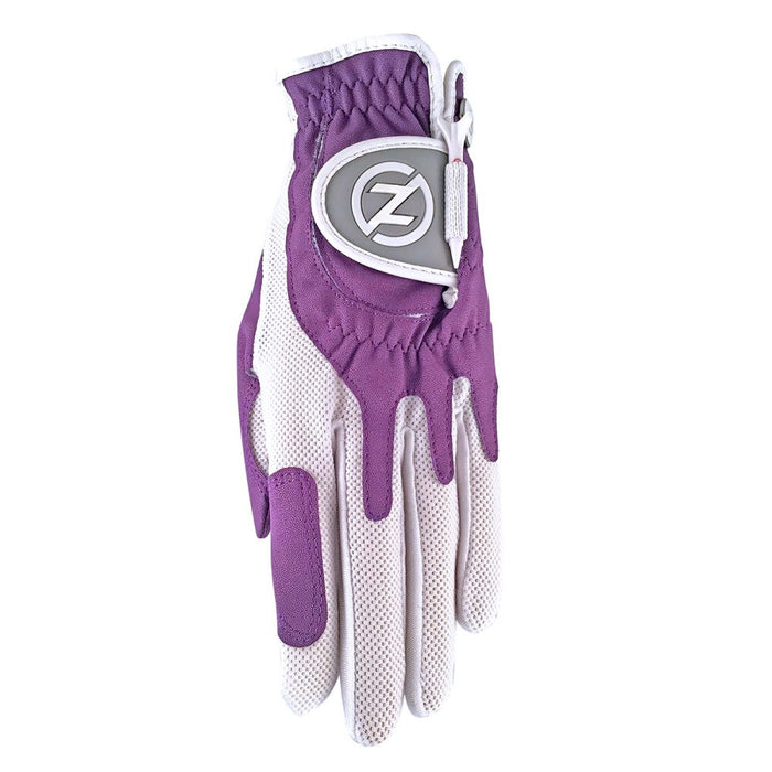Zero Friction Ladies Performance Compression Golf Glove Purple