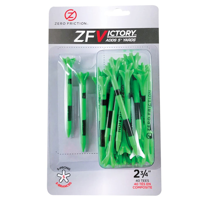Zero Friction ZF Victory 5-Prong Golf Tees